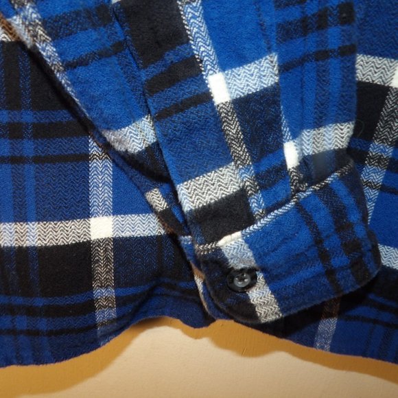 Woolrich Men's Flannel Shirt Sz XL - Picture 4 of 6